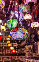 Colorful Light Lamp traditional Turkish  Hanging decorative bulbs