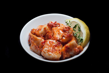 Oktopussalat / Pulpo a la gallega