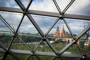 View of Moscow Kremlin and Saint Basil's Cathedral