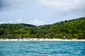 Fototapeta na wymiar Culebra Island off the coast of Puerto Rico 