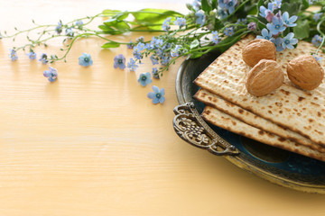 Obraz na płótnie Canvas Pesah celebration concept (jewish Passover holiday)