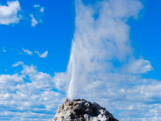 Geyser Erupts