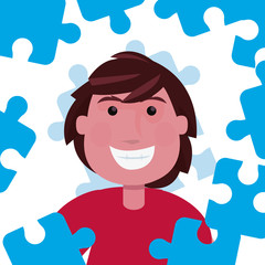 happy boy blue puzzles