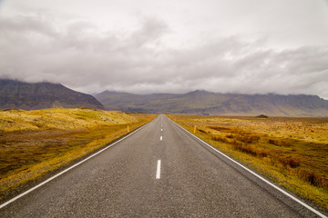Typical amazing landscape of Iceland island, Europe