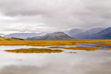 Typical amazing landscape of Iceland island, Europe