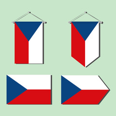 Czechoslovakia national flag 