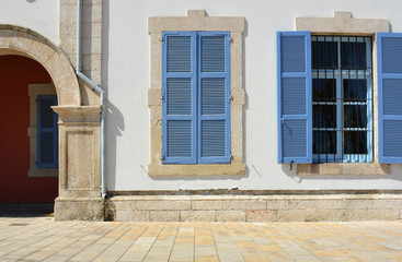Obraz na płótnie Canvas The building of the municipality, Larnaca, Cyprus, 2019