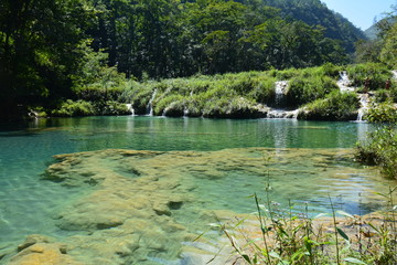 Cascade Semuc Champey Lanquin Guatemala