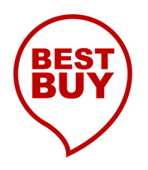 red vector banner best buy