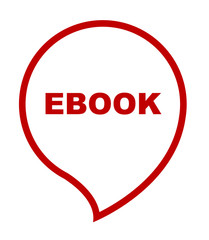 red vector banner ebook