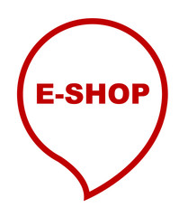red vector banner eshop