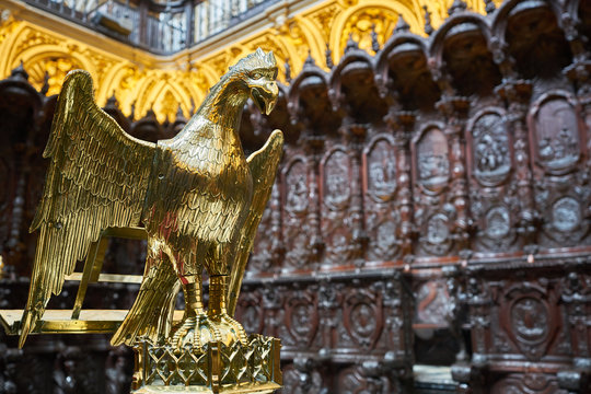 The eagle at Moque of Cordoba, Spain
