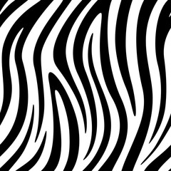 Seamless pattern of zebra skin, textile design