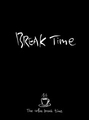 카페 포스터 / 손으로 그린 커피 그림