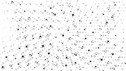 Halftone gradient pattern. Abstract halftone dots background. Monochrome dots pattern. Grunge radial texture. Pop Art, Comic small dots. Design for presentation, business cards, report, flyer, cover