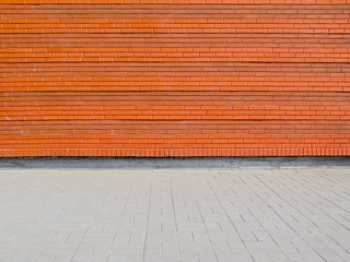 textured street wall. Facade of the house of a city street Background for model shooting
