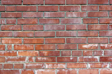 Brick, wall, red, texture, pattern, cement, old, architecture