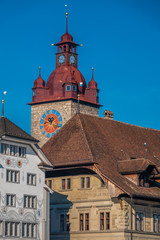 Lucerne (Luzern), the largest city in Central Switzerland