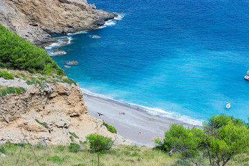 Coll Baix beach in mallorca