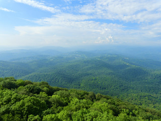 panorama of the valley