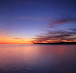 Fototapeta na wymiar Gloucester Bay Sunset