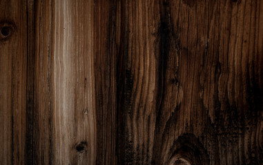 Old wood texture for background. Old wooden boards with knots and scratches. Natural aging of wood