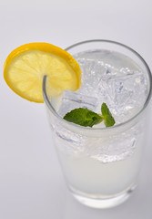 Lemonade in glass