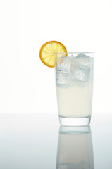 Lemonade in glass