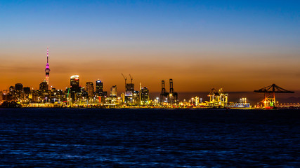 Auckland sunset