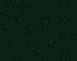 Binary matrix code background .