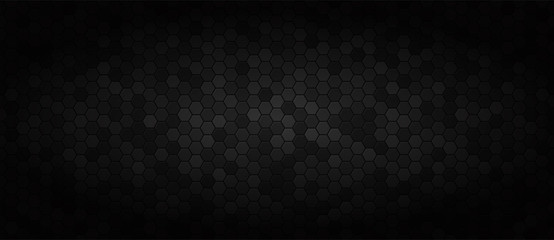 Black wide technology background