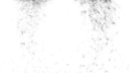 Halftone gradient pattern. Abstract halftone dots background. Monochrome dots pattern. Vector halftone texture. Grunge texture. Pop Art, Comic small dots. 3d sphere, Wave twisted dots. Design elements