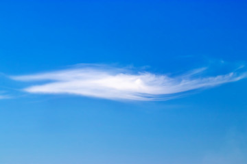 Fototapeta premium blue sky background with white clouds