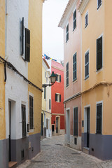 streets of menorca