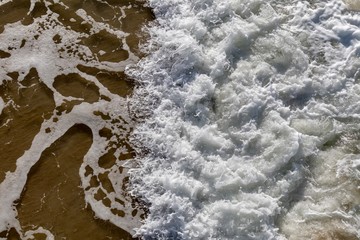 wave on beach