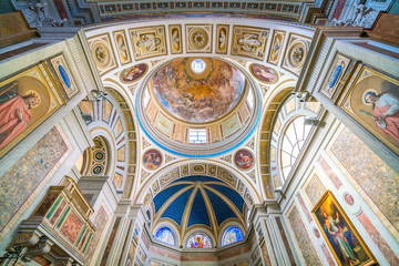 Church of Santo Spirito dei Napoletani in Rome, Italy.