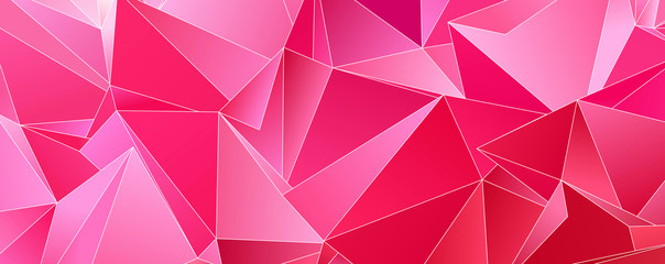 3D background. Abstract triangle texture. Futuristic polygonal wallpaper