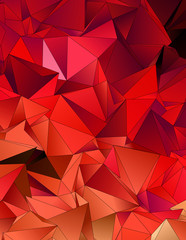 Abstract Low-Poly background. triangulated texture. Design 3d. Polygonal geometrical pattern. Triangular modern style