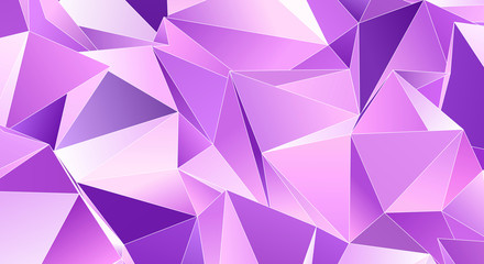 Obraz premium 3D background. Abstract triangle texture. Futuristic polygonal wallpaper