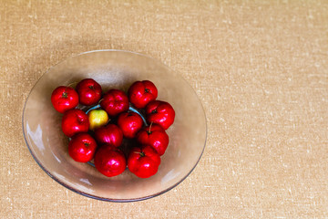 Acerola is most well-known for being extremely rich in vitamin C.