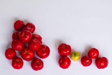 Acerola is most well-known for being extremely rich in vitamin C.