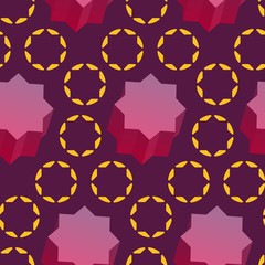 Vector illustration of Arabic Islamic calligraphy