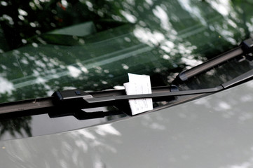 Strafzettel Auto