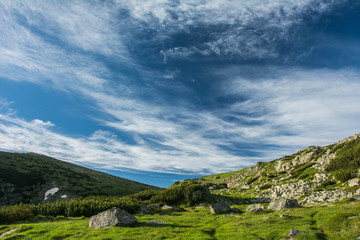 Fototapeta na wymiar Summer in Rila mountain, Bulgaria
