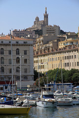 Obraz premium Harbour of Marseille, France