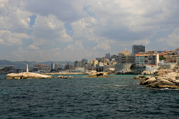 Obraz premium Harbour of Marseille, France
