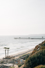 View of the pier in San Clemente, Orange County, California