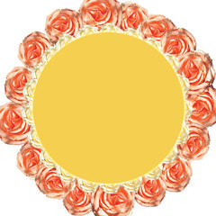 cute stylish branding mockup with flowers