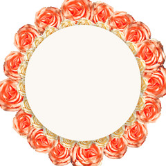 cute stylish branding mockup with flowers