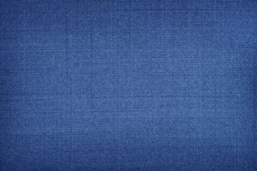 Fototapeta na wymiar Blue fabric texture. Textile background.
